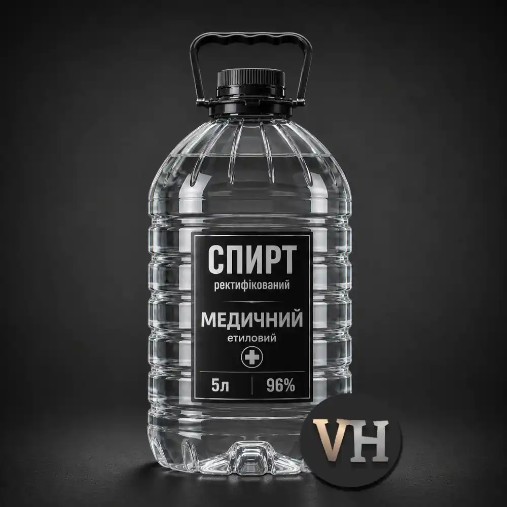 Спирт "Медичний" 96% 5л